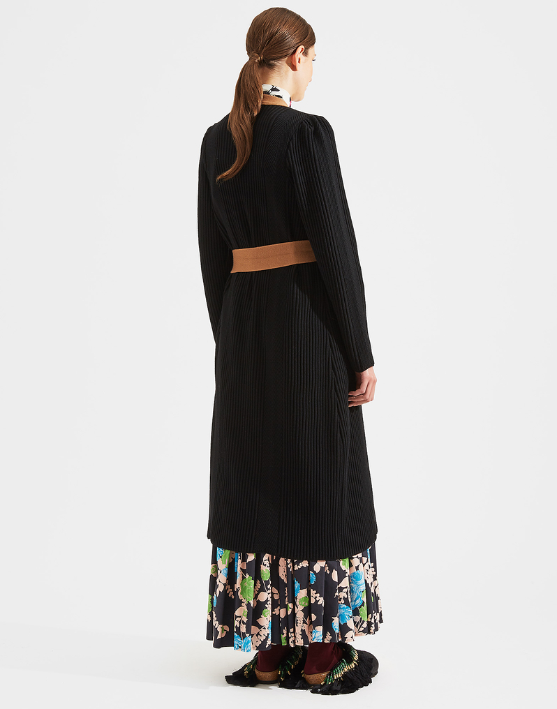 LaDoubleJ Nonna Cardigan LaDoubleJ Nonna Cardigan Solid Black PUL0034KNI024BLA0001