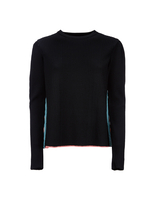 LaDoubleJ Super Sweater Nero/Rio Verde PUL0033KNI024BLA0003