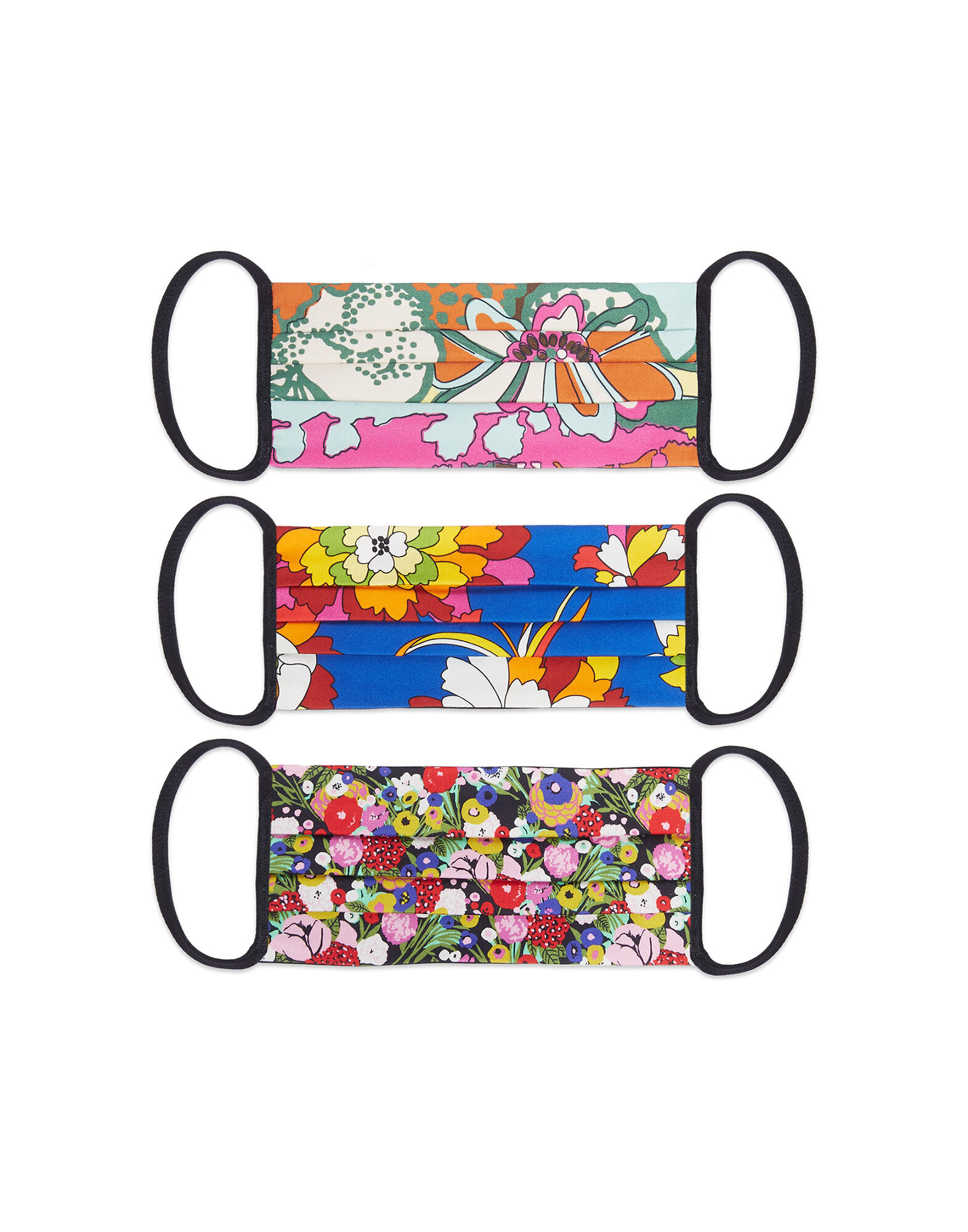 LaDoubleJ Mask Set of Three Multicolor MAS0001COT006LDJ0001