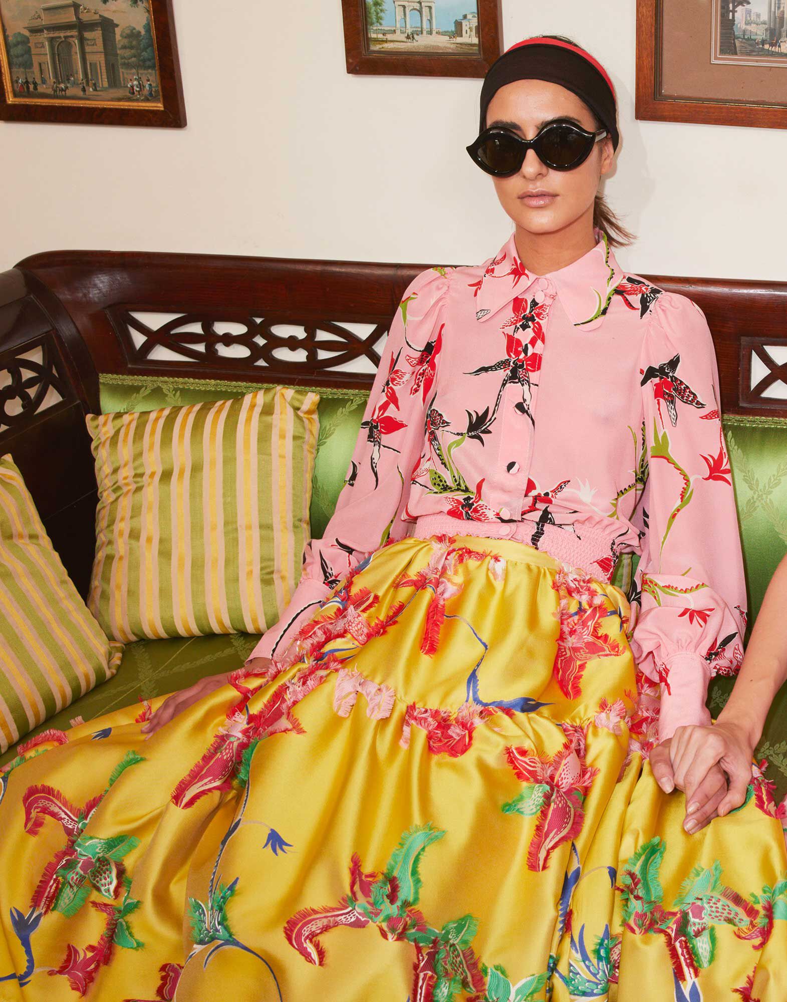 LaDoubleJ Fever Shirt Orchidea SHI0019GEO001ORC0001