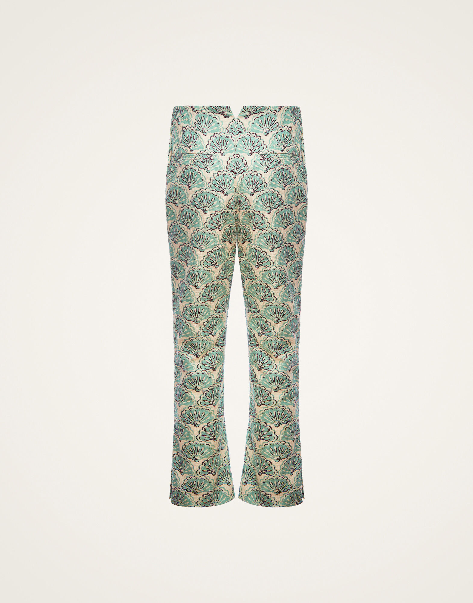 La DoubleJ Torero Pants Fans Mint TRO0120COT005FAN01GR11