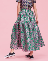 LaDoubleJ Oscar Skirt LaDoubleJ Oscar Skirt Check Verde SKI0012JAC009CHE0002