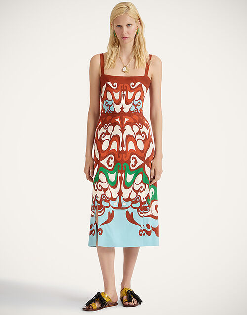 La DoubleJ Buy Me A Martini Dress Phoenix Placée Light Blue DRE0673VIS011PHO01BU01