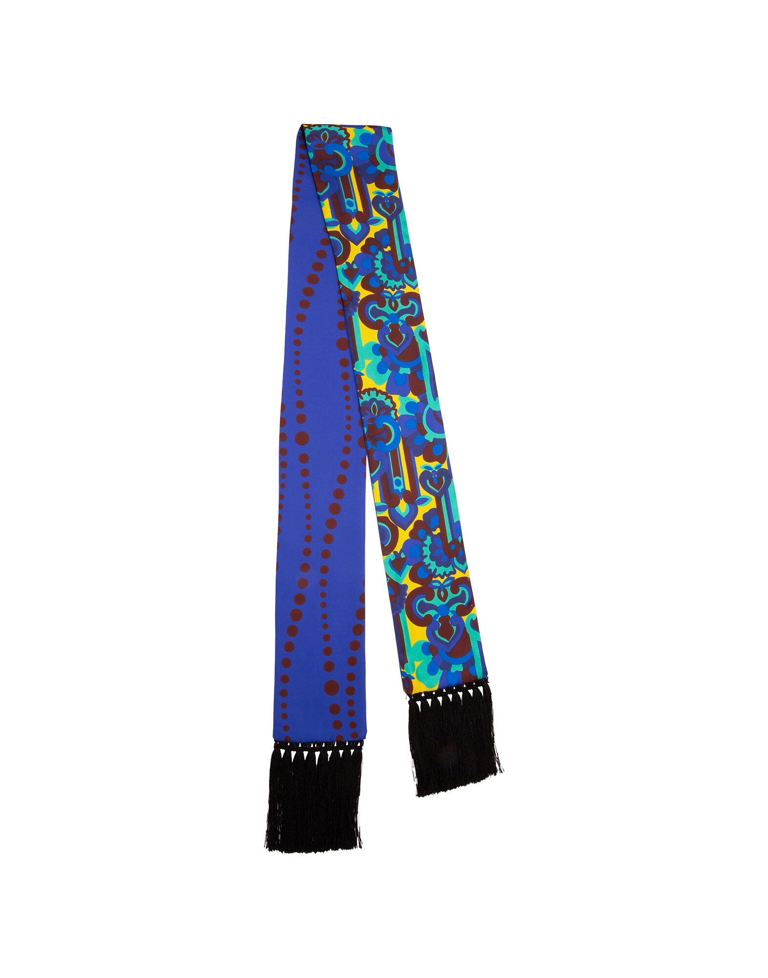 LaDoubleJ Flapper Tight Double Scarf Perle Blu/Lisboa SCA0012SIL001VAR0014