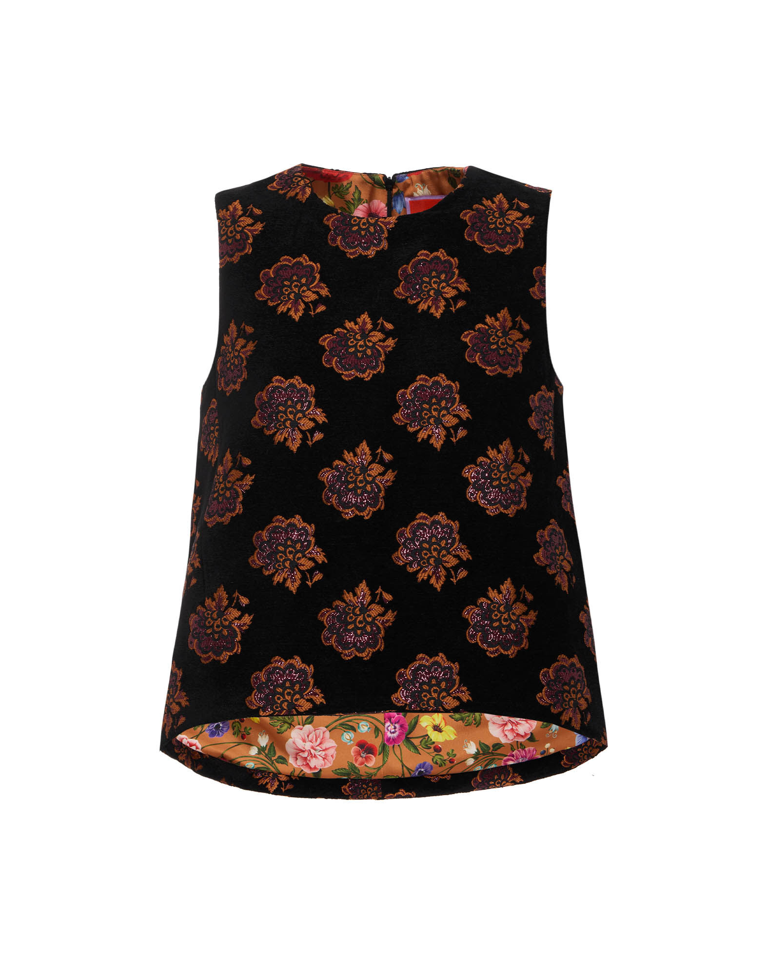 La DoubleJ La Scala Top Rosette Black TOP0016JCQ086ROS05BL01