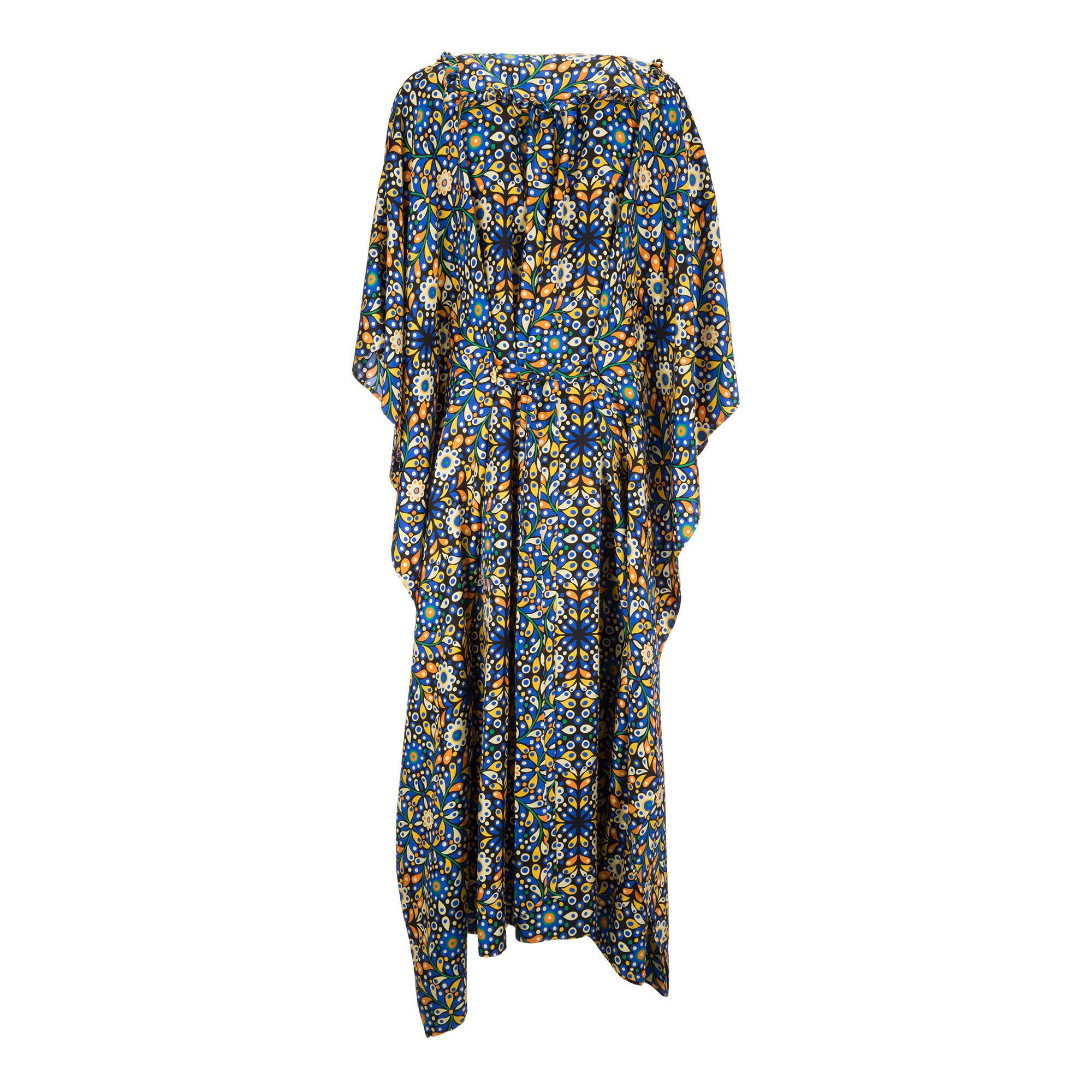 LaDoubleJ Talitha Kaftan Confetti Blu DRE0048SIL001CON0002