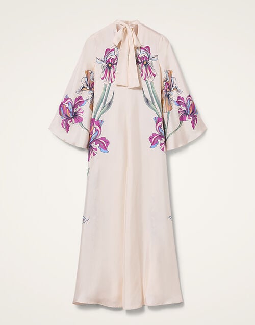 La DoubleJ Magnifico Dress La DoubleJ Magnifico Dress Iris Placée Ivory DRE0232SIL006IRS07WH04
