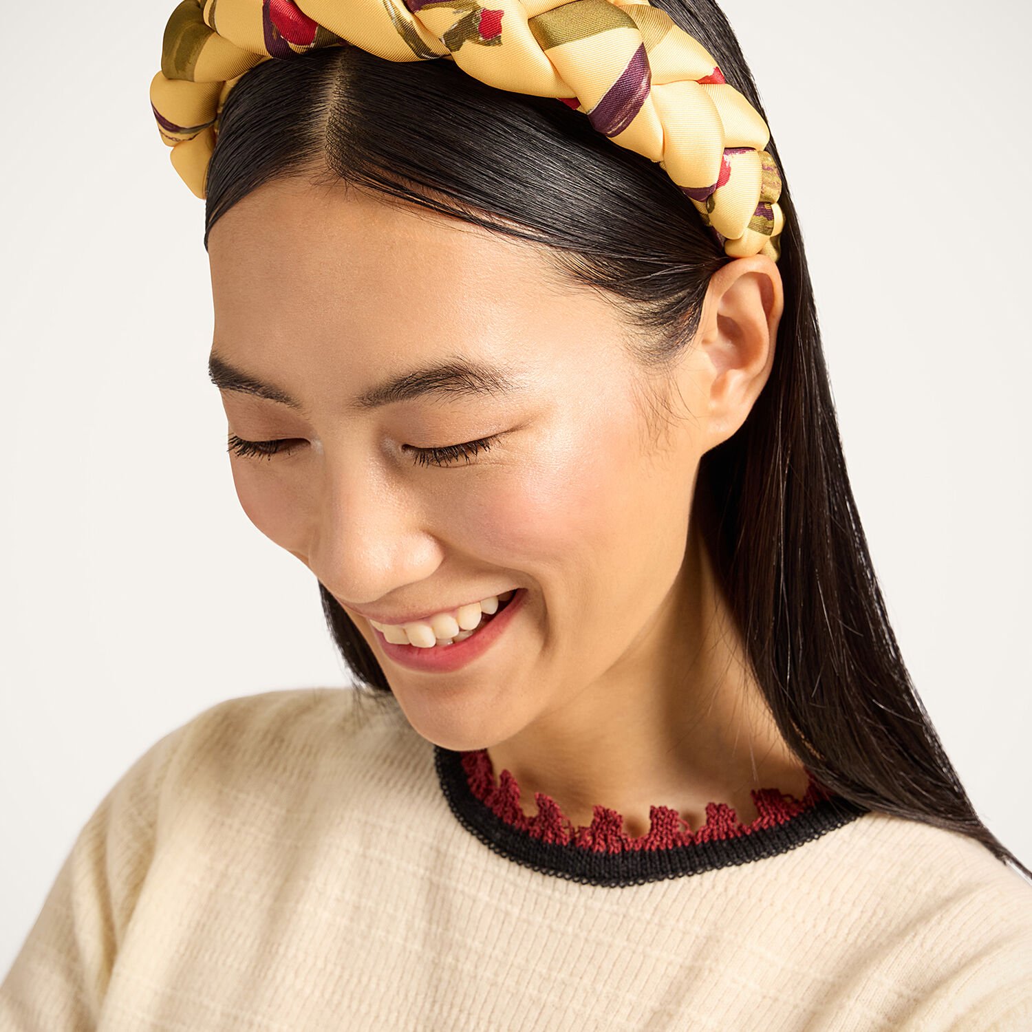 La Doublej Rapunzel Headband In Yellow