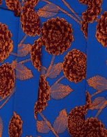 La DoubleJ Slit Pants Flower Tapestry TRO0015JAC032FLT0001