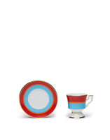 La DoubleJ Espresso Cup &amp; Saucer Set of 2  DIS0007CER001RAI0002
