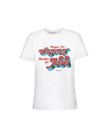 LaDoubleJ Slogan T-Shirt  SHI0054JER010BAD0001