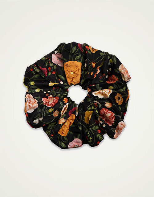 La DoubleJ Giga Scrunchie Botticelli Black SCR0003FAI004CEL01BL01