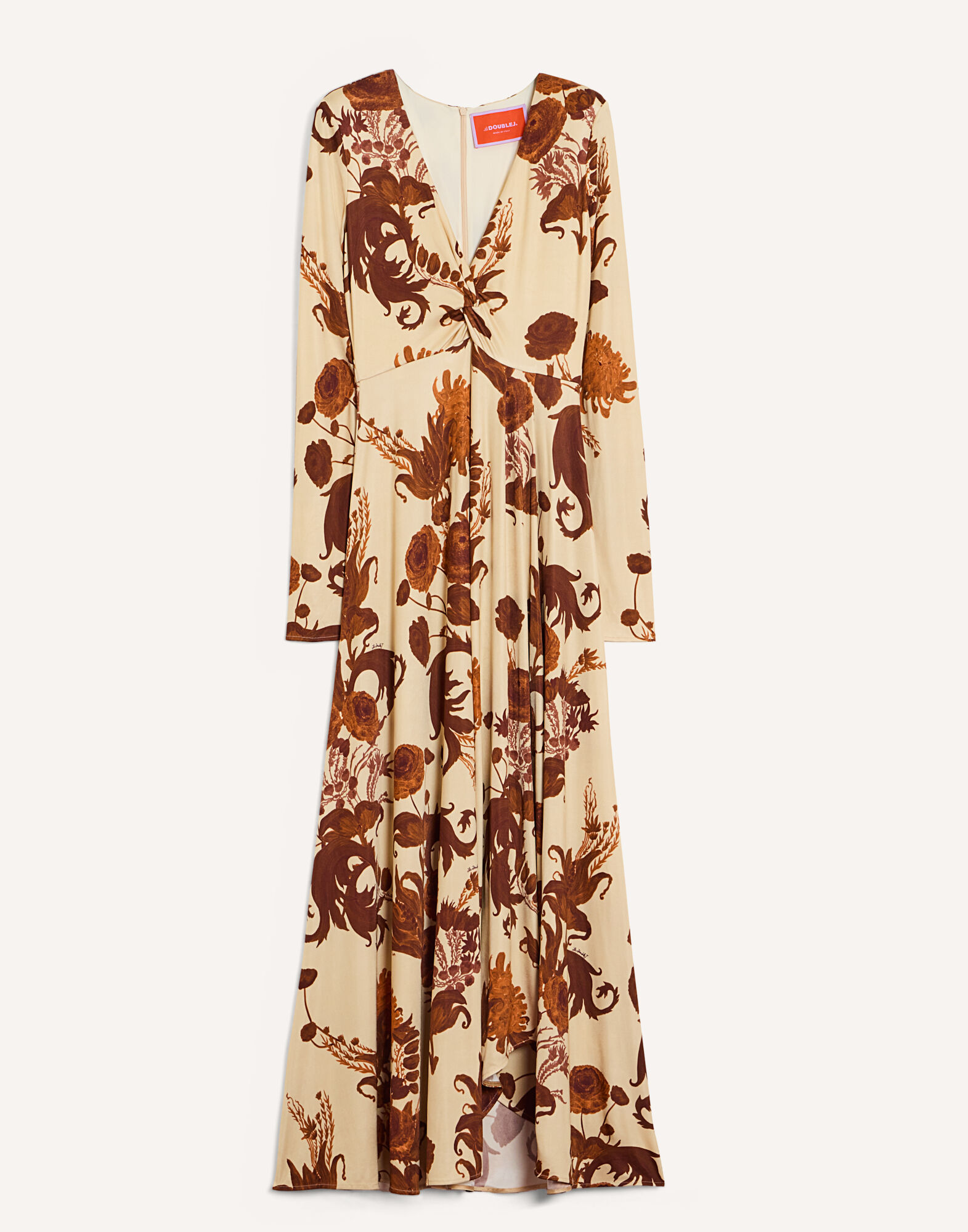 La DoubleJ Foxy Dress Coven Buttercream DRE1120JER082COV01WH09