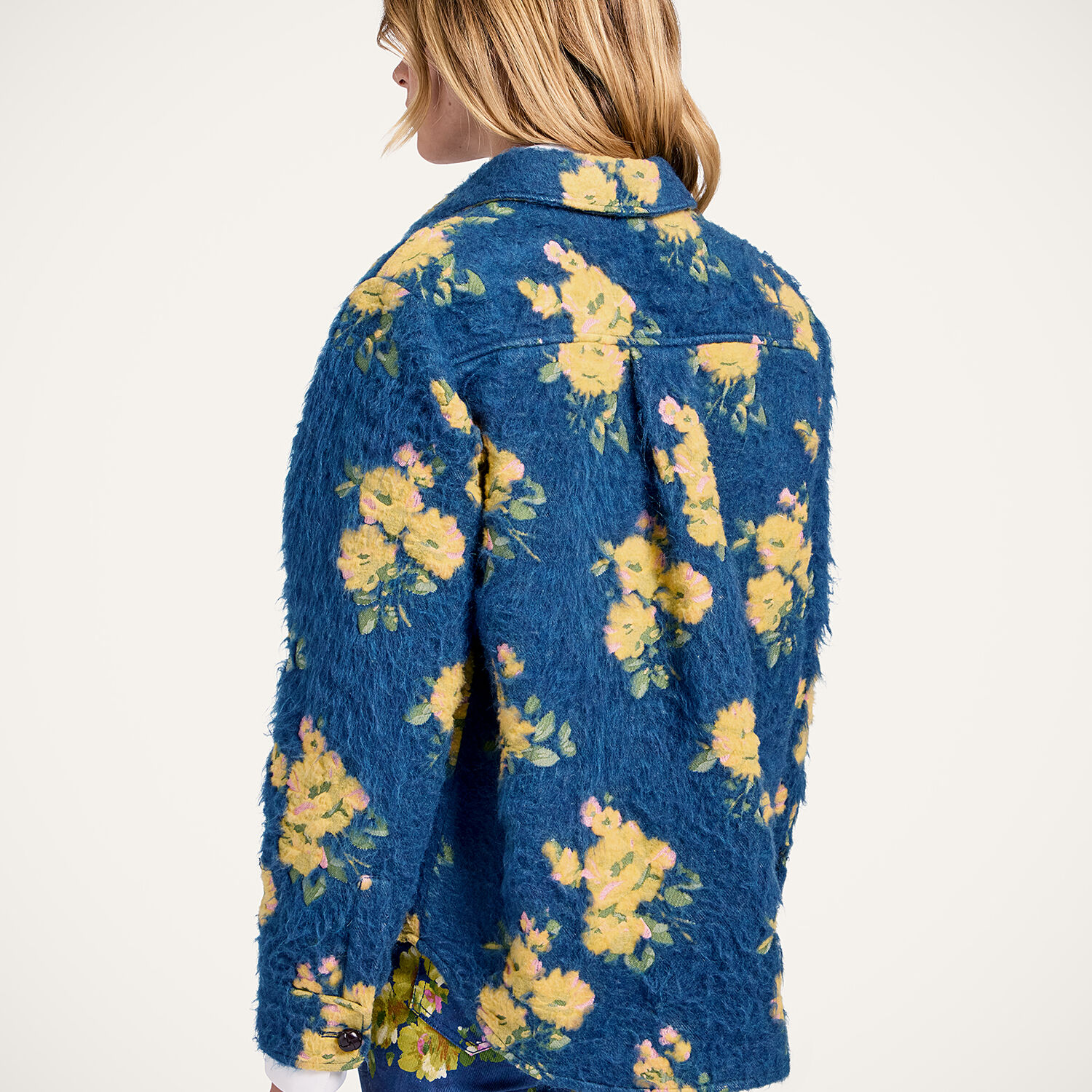  La Doublej Outerwear Women - Better Than Your Boyfriend's Jacket Riptide Navy L 30% Cotton 21% Recycled Polyester 20% Polyester 13% Wool 13% Acrilyc 
