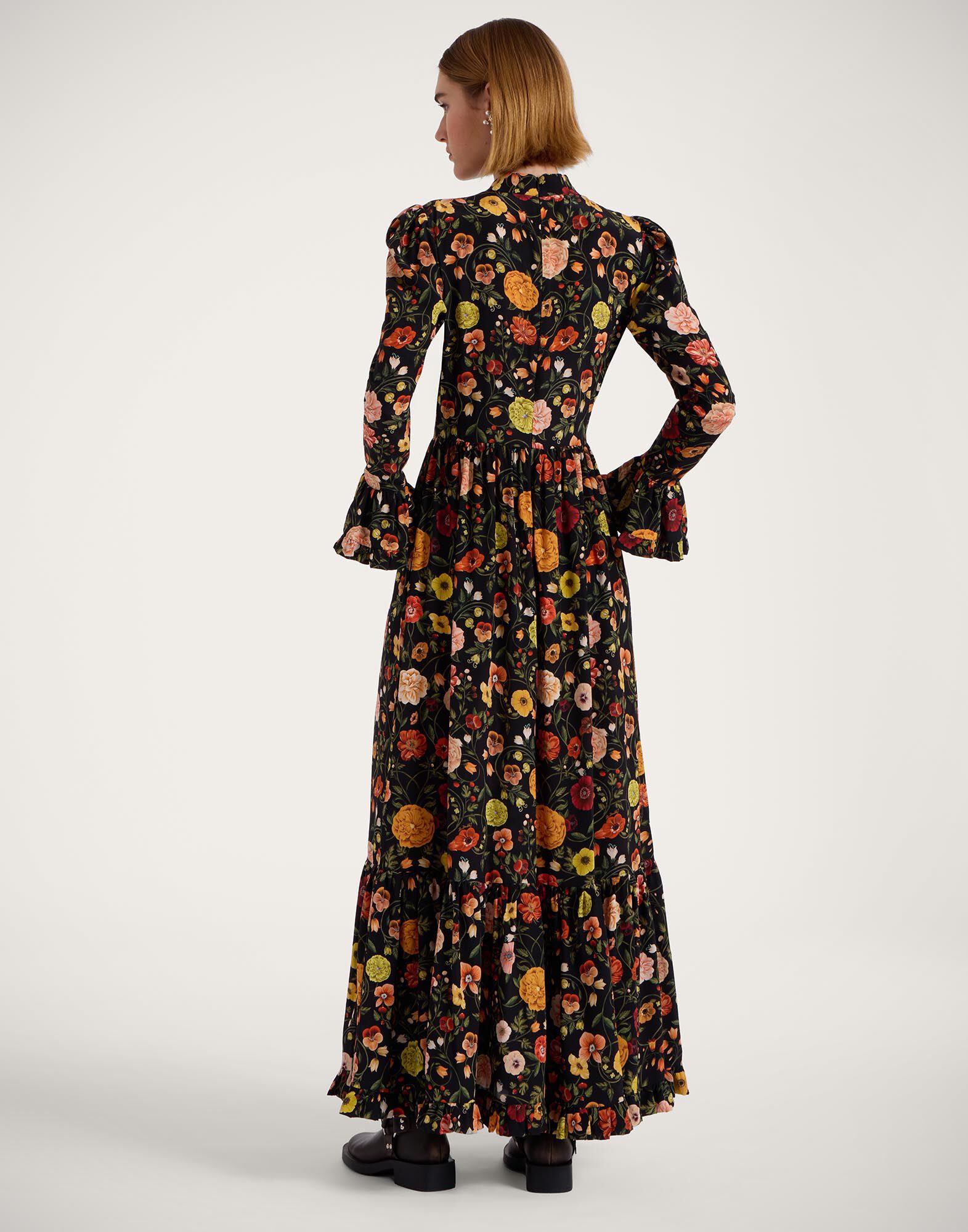 La DoubleJ Visconti Dress Botticelli Black DRE0041CRE001CEL01BL01