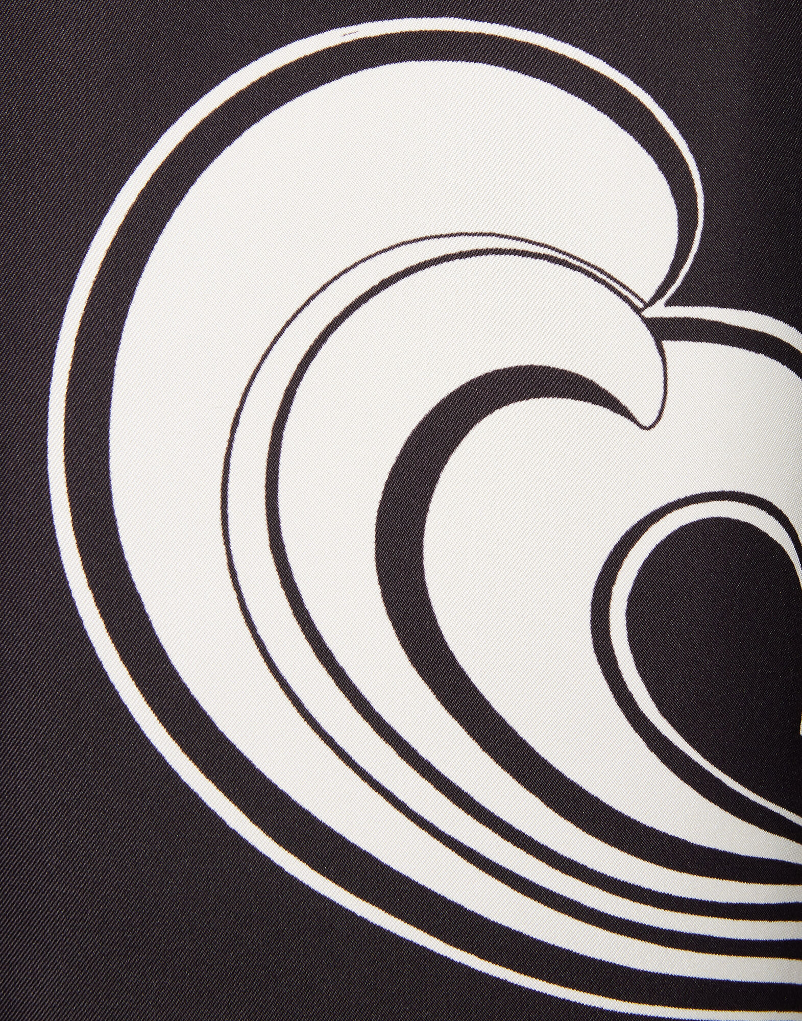 La DoubleJ Boy Shirt Rainbow Swirl B&W Plac&eacute;e SHI0040SIL006RAS0001