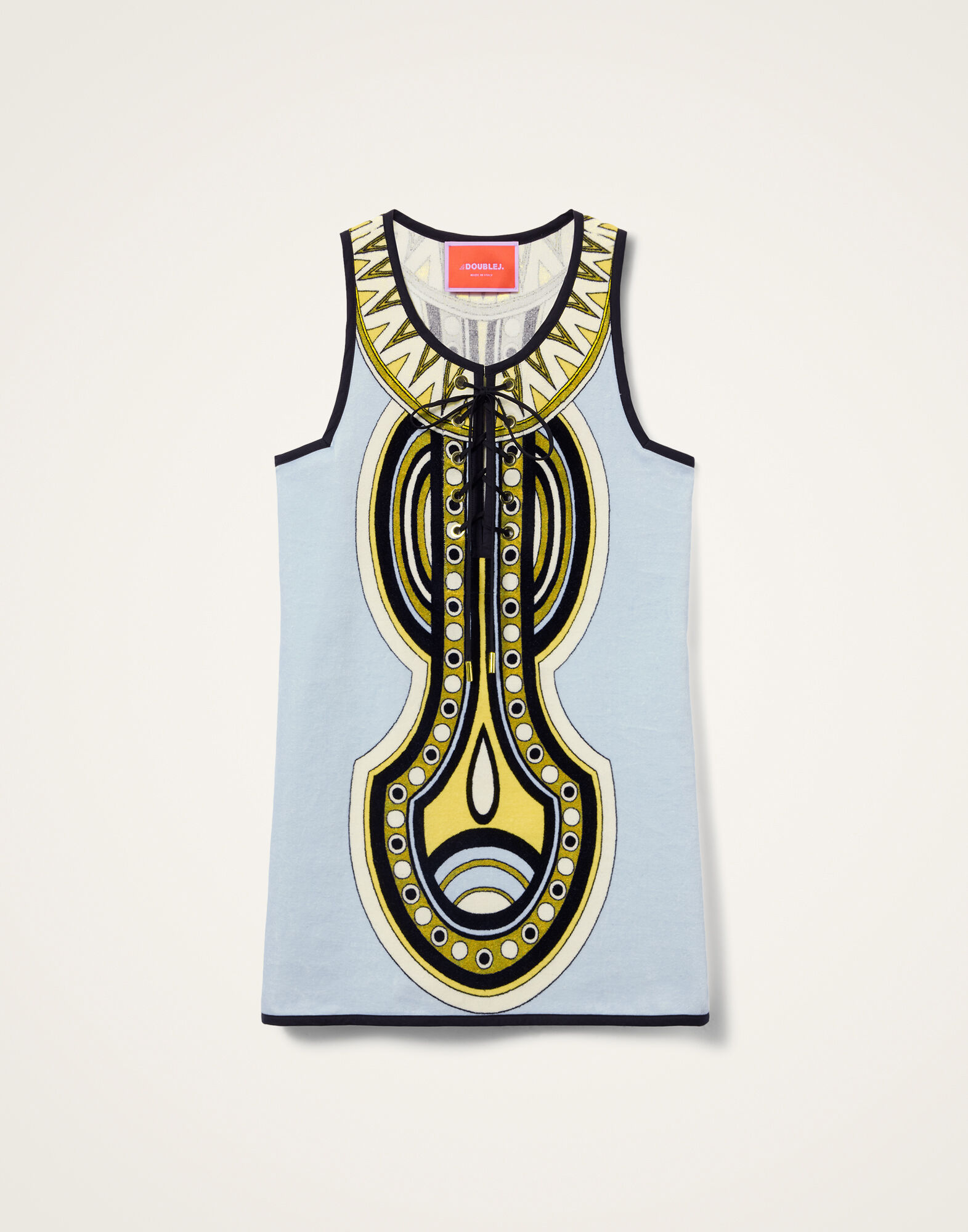 La DoubleJ Totem Mini Dress Sanctuary Plac&eacute;e Light Blue DRE1083JER084SAC02BU01