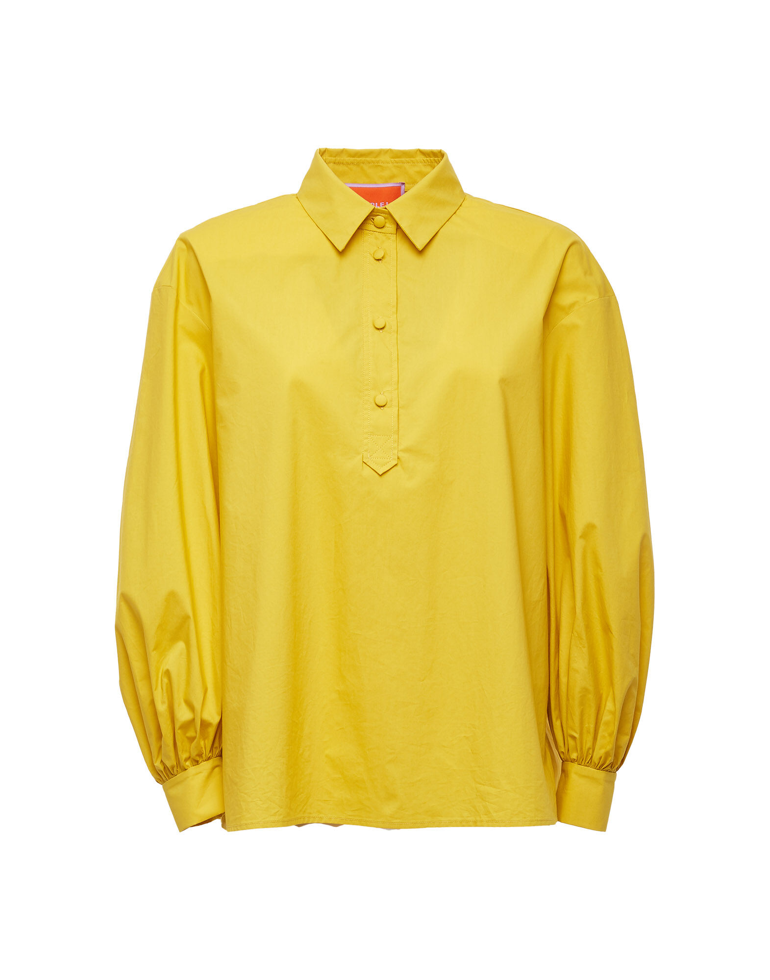 La DoubleJ Poet Shirt Solid Yellow SHI0055COT001YEL0001