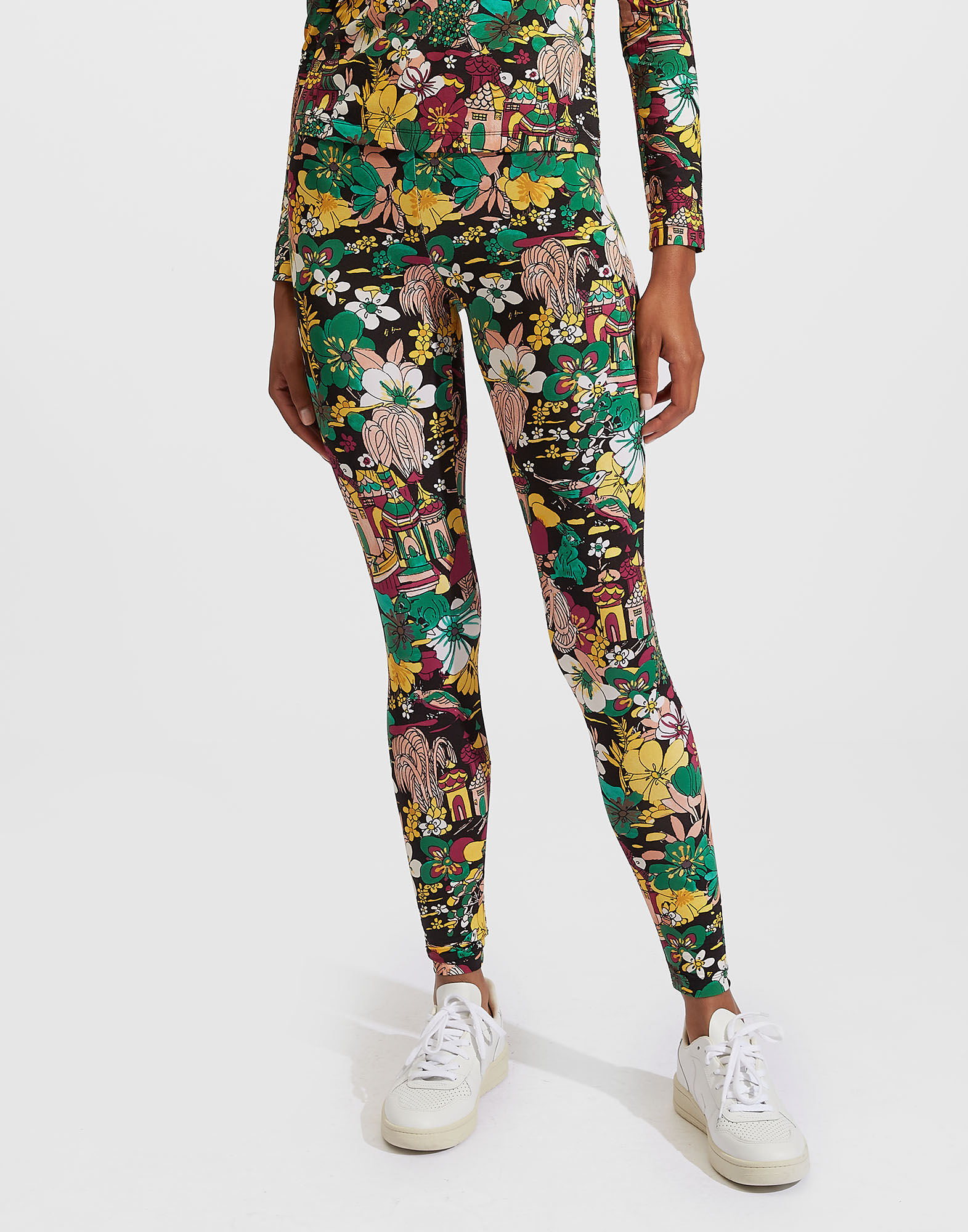 La DoubleJ Leggings Temples TRO0013JER005TEM0001