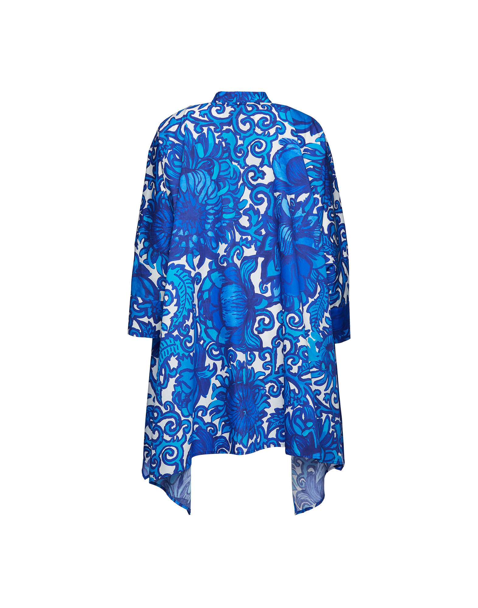 La DoubleJ Foulard Mini Dress Anemone DRE0510COT039ANE01BU03