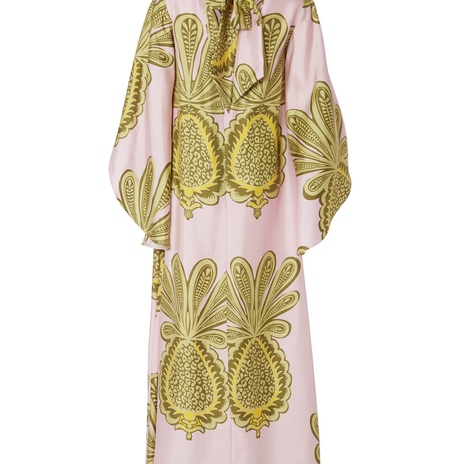 Shop La Doublej Magnifico Dress In Big Pineapple Pink