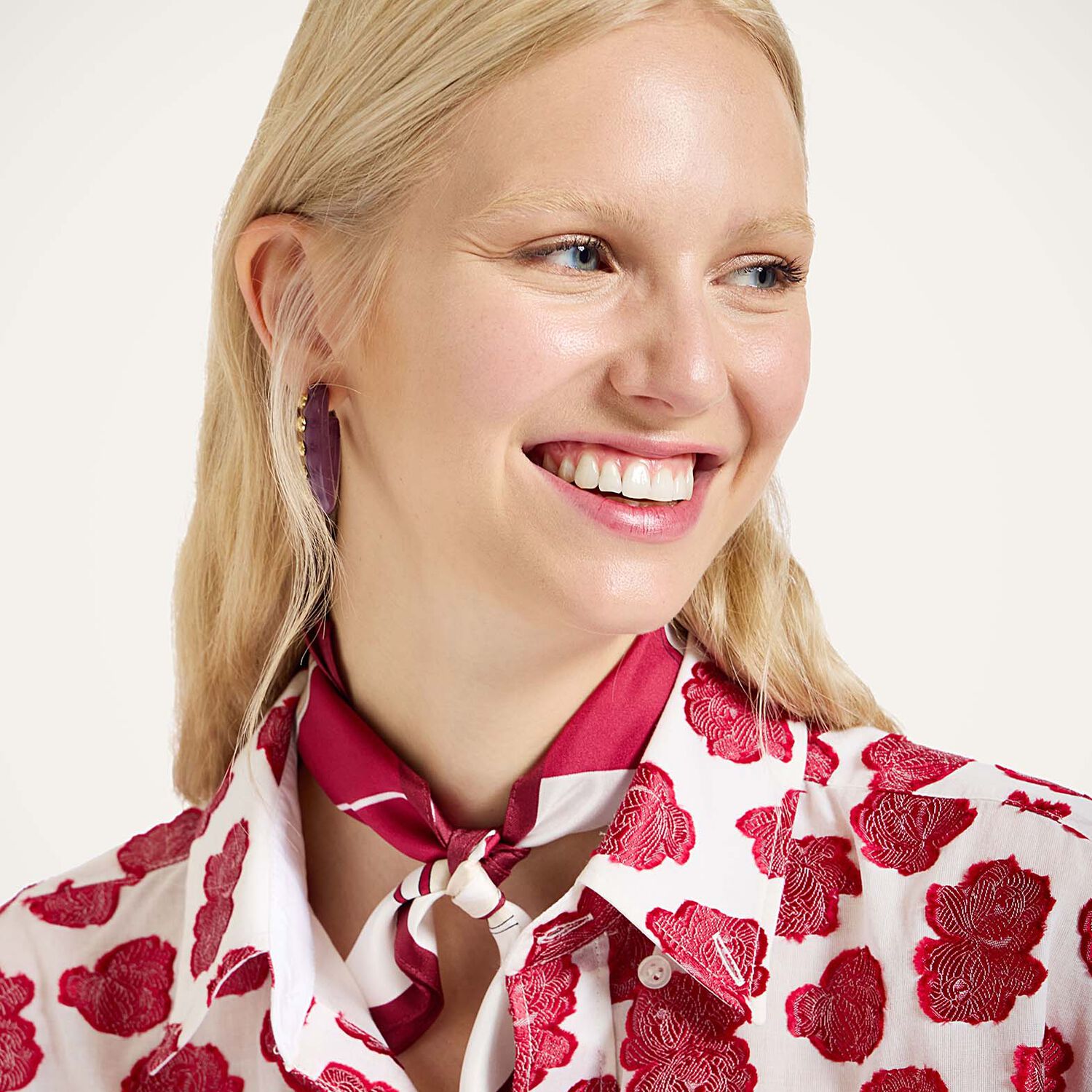  La Doublej Shirts & Tops Women - Better Than Your Boyfriend's Shirt Rose White M 66% Acetate 34% Cotton 