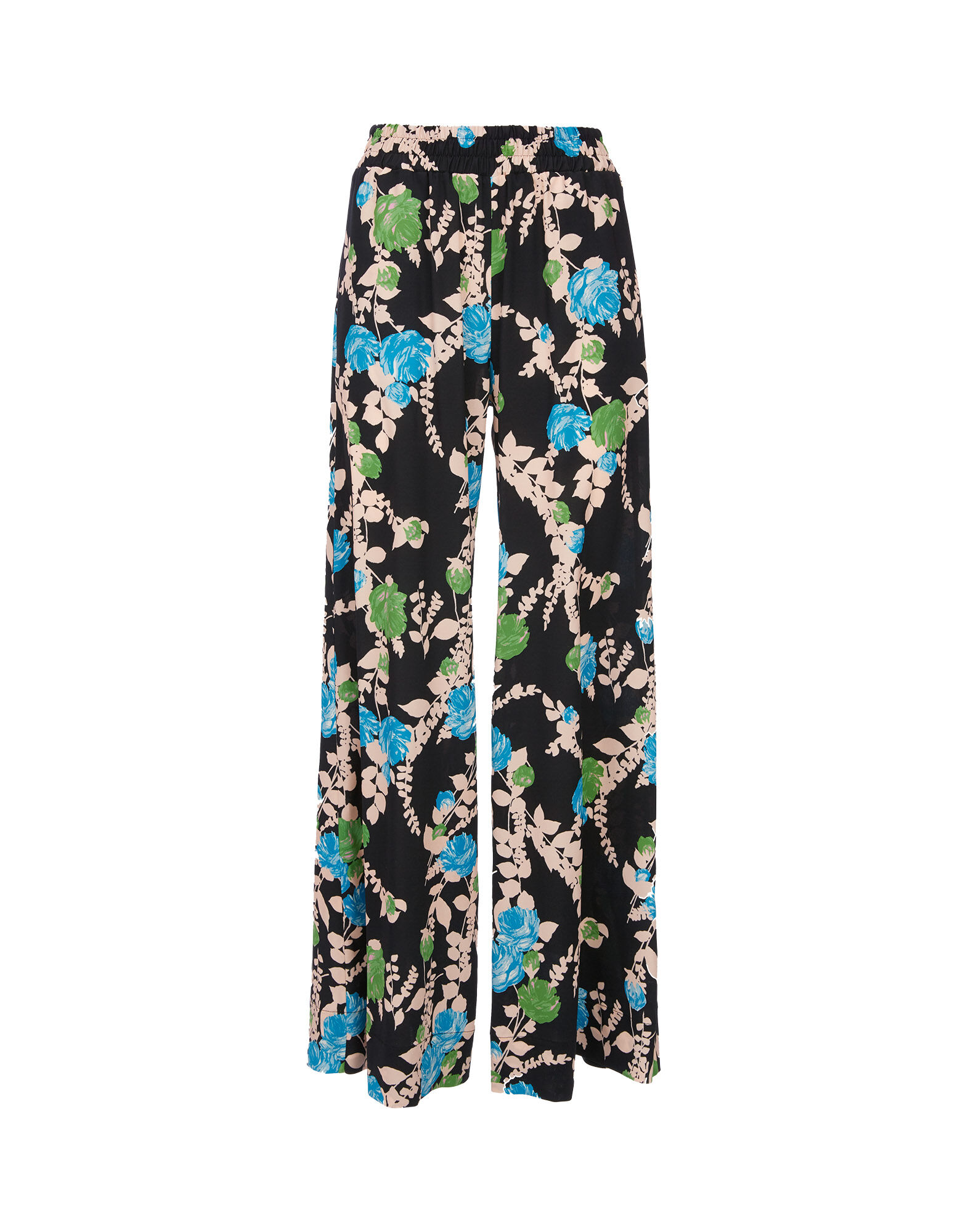 LaDoubleJ Palazzo Pants Winter Rose Nero TRO0003VIS001WTR0003