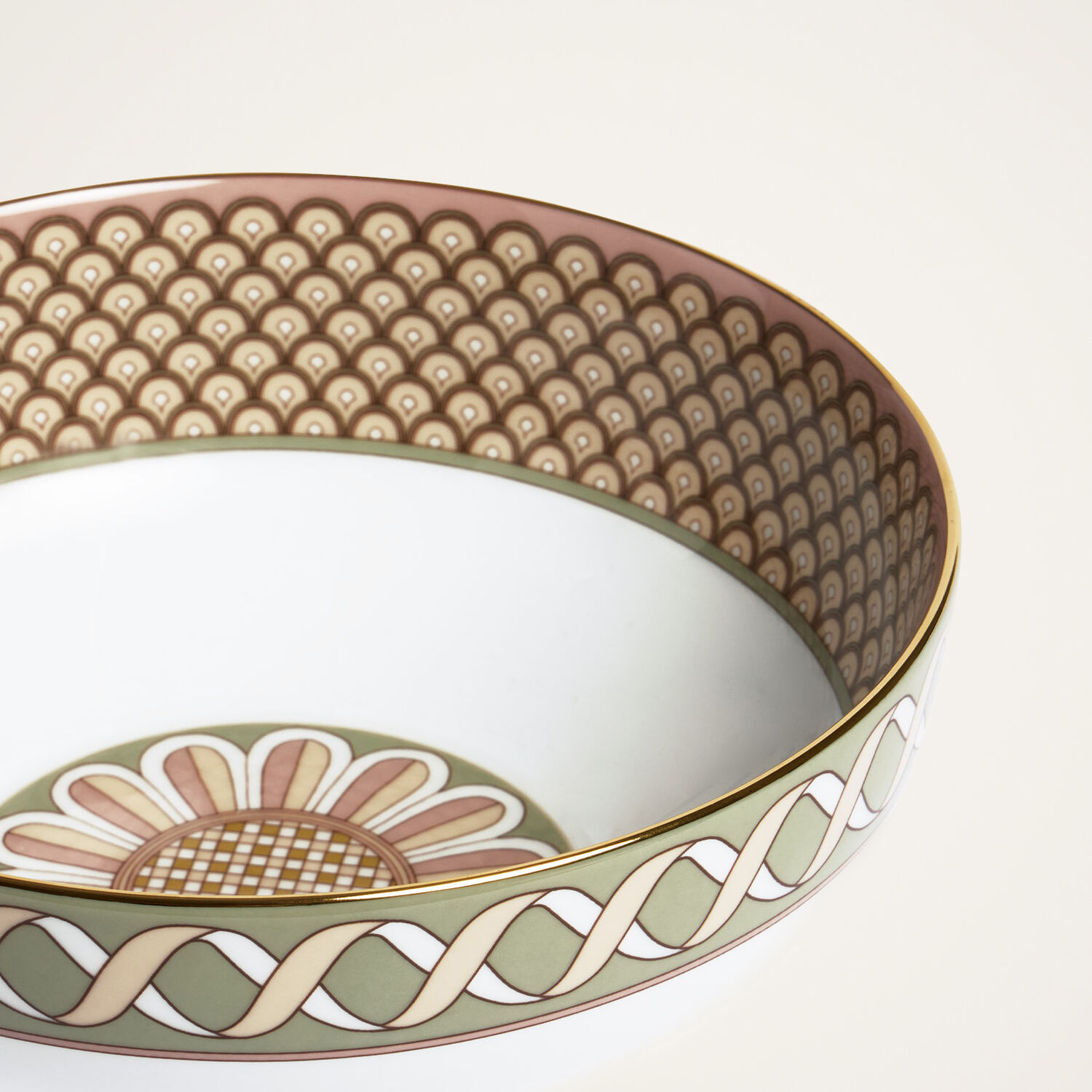 La Doublej Serving Bowl In Odysseus Dusty Pink