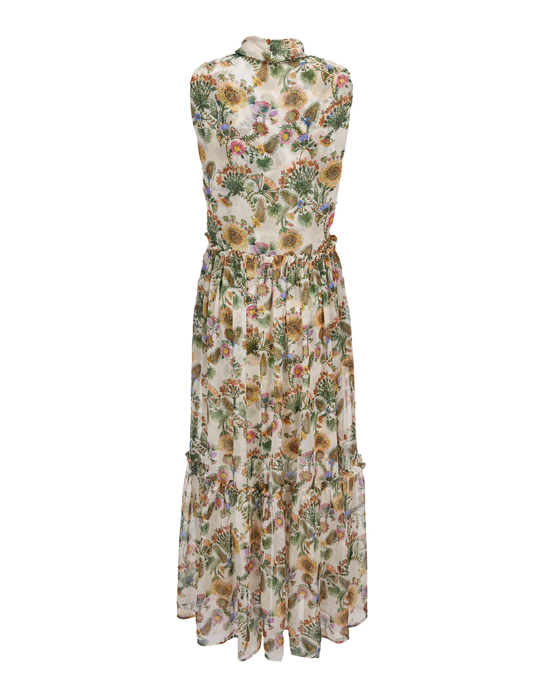 LaDoubleJ Sleeveless Lou Lou Dress LaDoubleJ Sleeveless Lou Lou Dress Thistle DRE0105SIL005THI0001