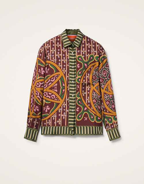 La DoubleJ Boy Shirt Eclipse Placée Yellow SHI0040SIL006ECL05YE02