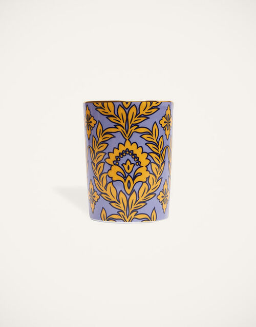 La DoubleJ Decorative Cup Violet Garland VAS0008CER001GRL0006