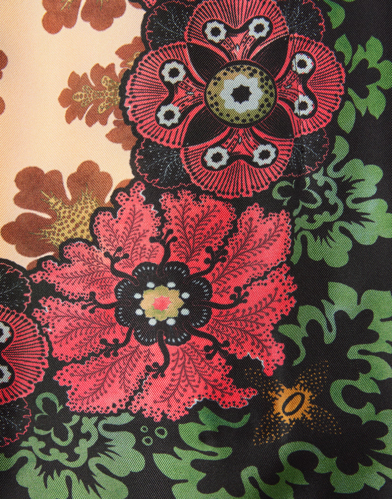 La DoubleJ Foulard Mini Skirt La DoubleJ Foulard Mini Skirt Bounty Placée Red SKI0173SIL006BOU01RE01