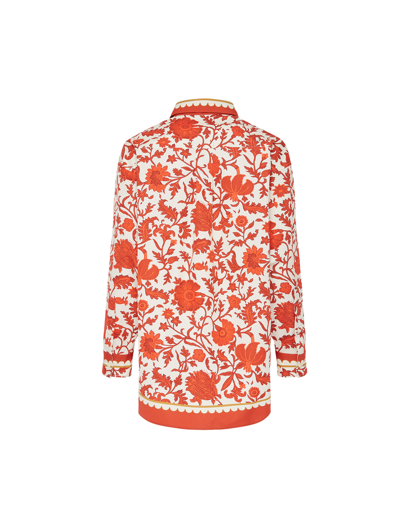 La DoubleJ Better Than Your Boyfriend's Shirt La DoubleJ Better Than Your Boyfriend's Shirt Dragonflower Placée Red SHI0092COT039DRE05RE01