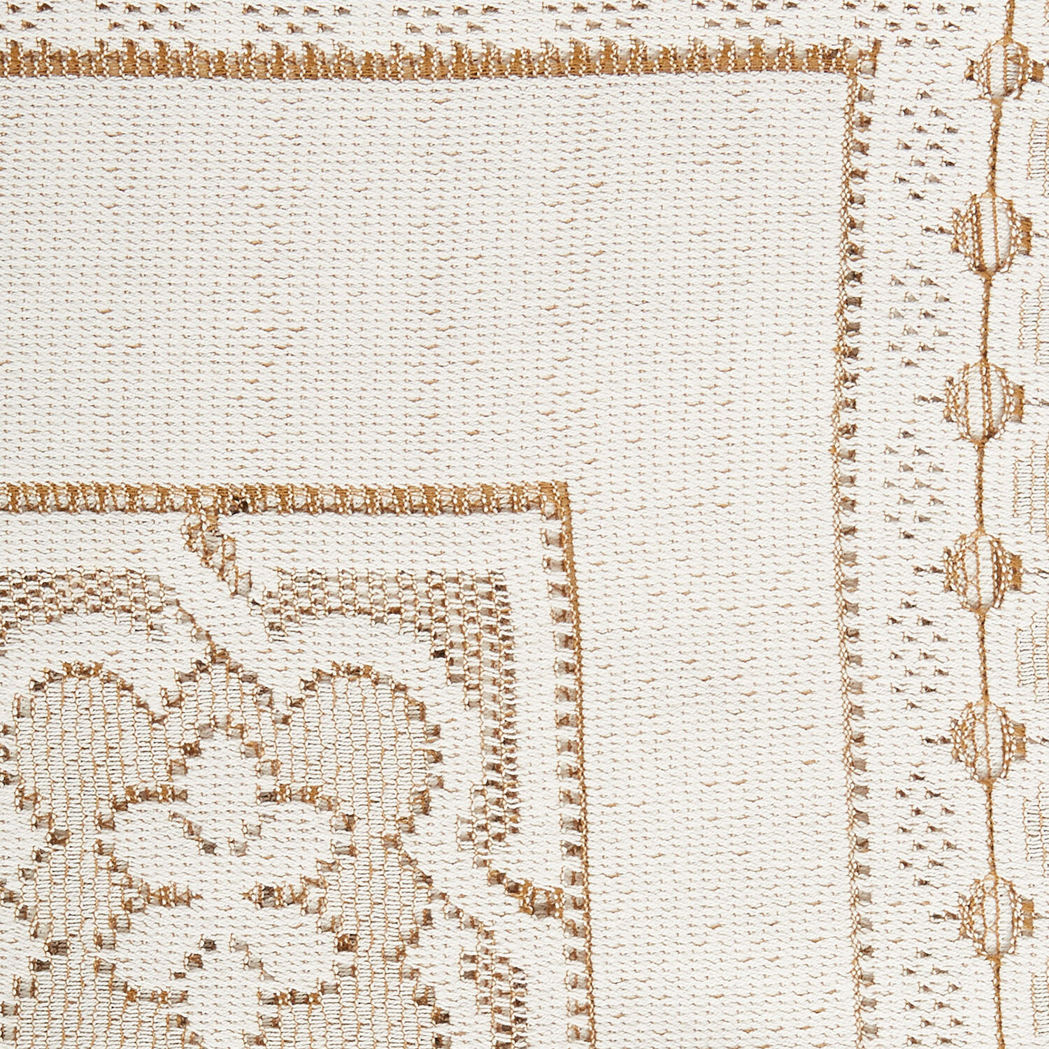  La Doublej Tablecloths Gend - Lacey Large Tablecloth Solid White Smoke One Size 80% Cotton 20% Polyamide 