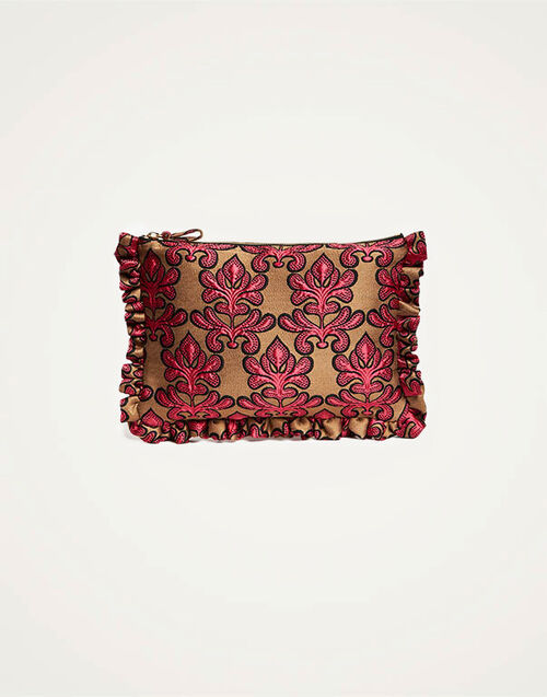 La DoubleJ Hand Pochette Herald Fuchsia BAG0059JCQ094HRL01PI03