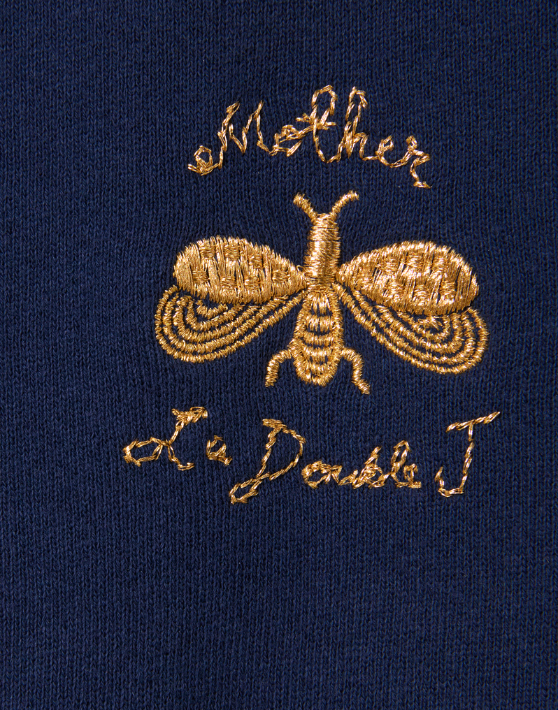 La DoubleJ The Biggie Concert Sweatshirt La DoubleJ The Biggie Concert Sweatshirt Bug Off Blue SWE0041JER060BUG01BU03