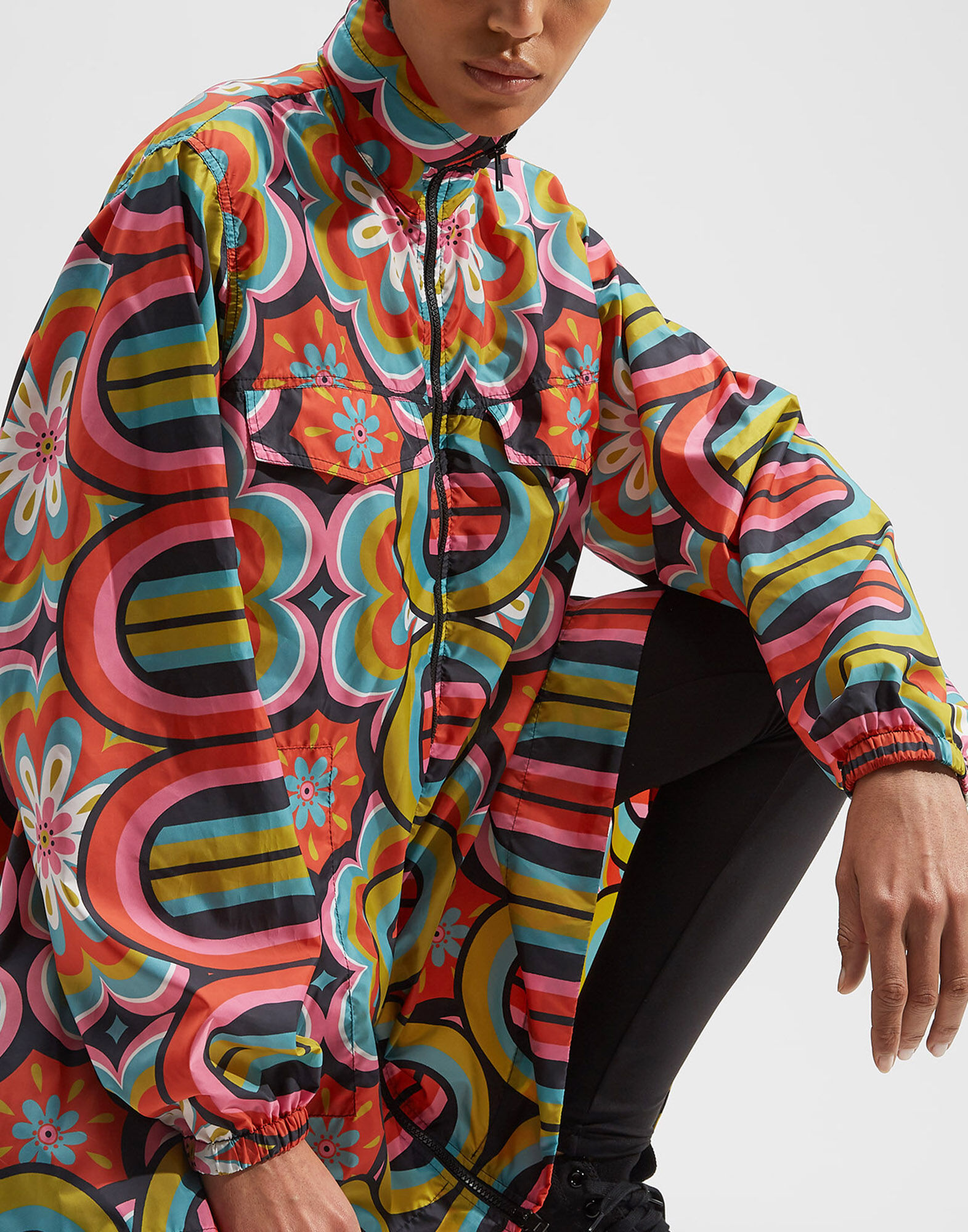 LaDoubleJ Rain Parka Ciccio Rosso JAC0028NYL004CIC0004