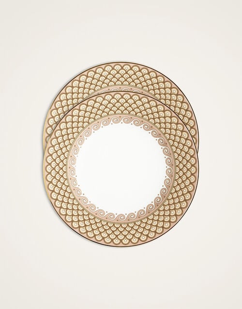La DoubleJ Dinner Plates Set Of 2 La DoubleJ Dinner Plates Set Of 2 Odysseus Dusty Pink DIN0002CER001ODY01PI10