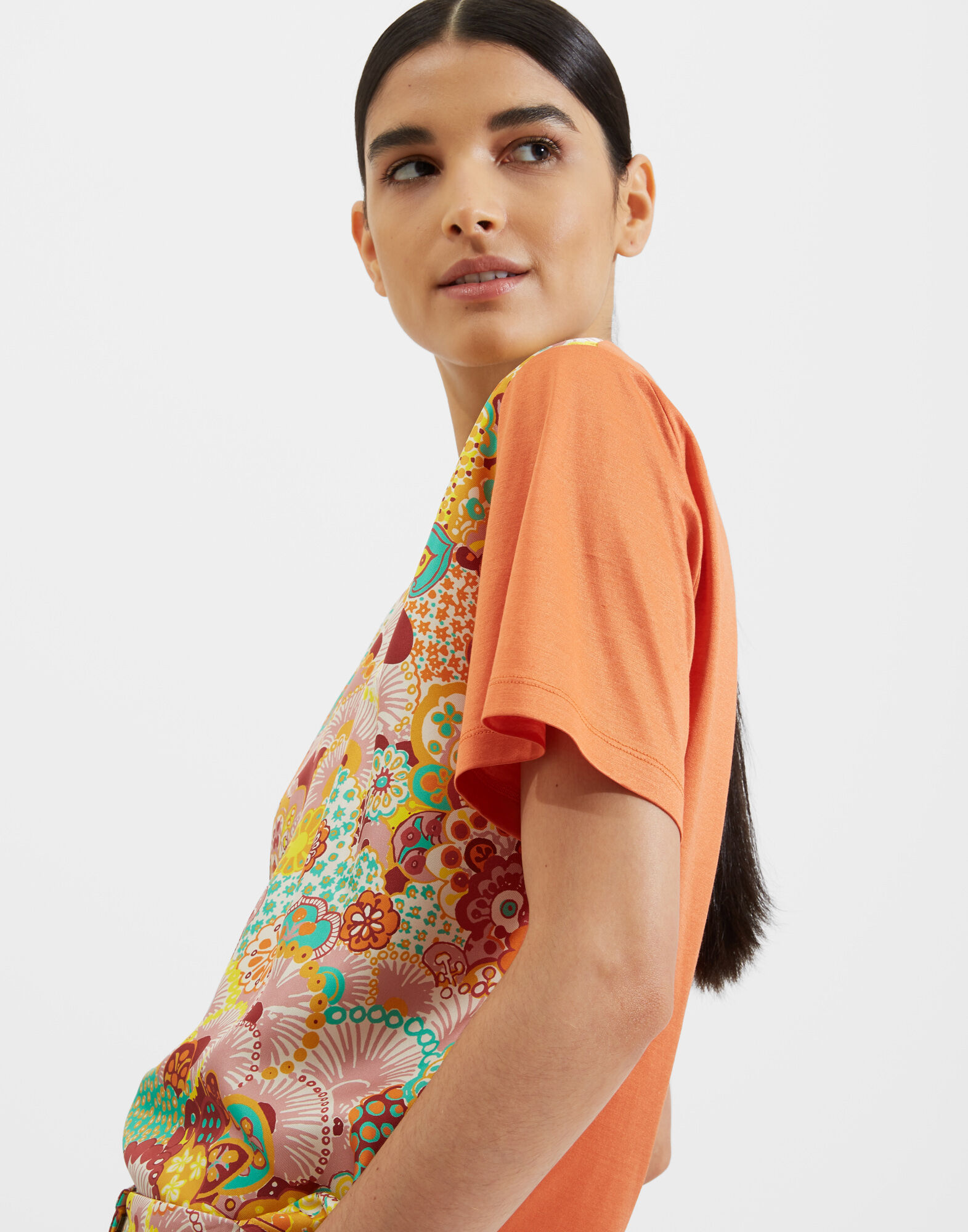 La DoubleJ Sciura T-Shirt Holi TOP0033SIL001HOL0002