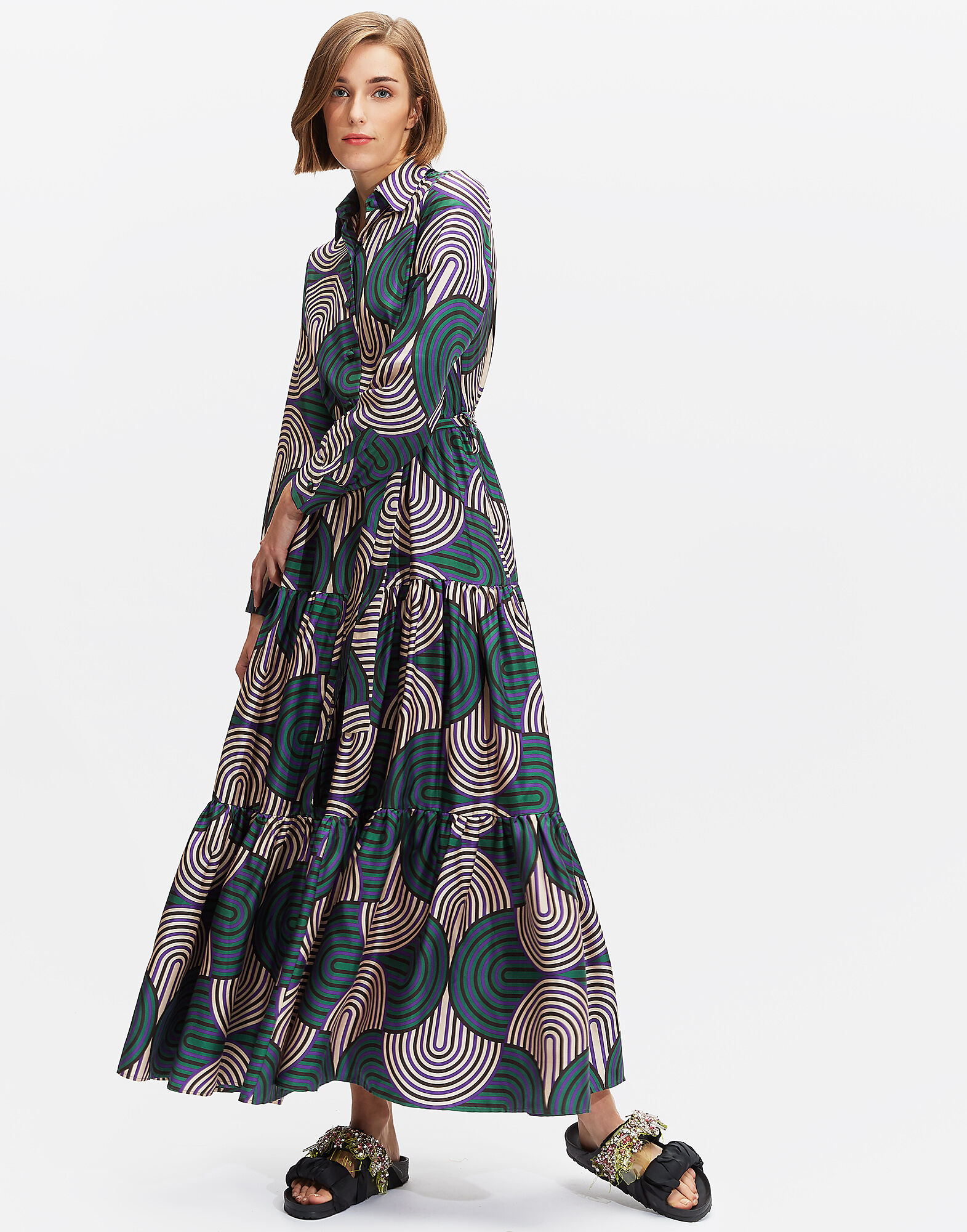 LaDoubleJ Bellini Dress Slinky DRE0016SIL001SLI0001