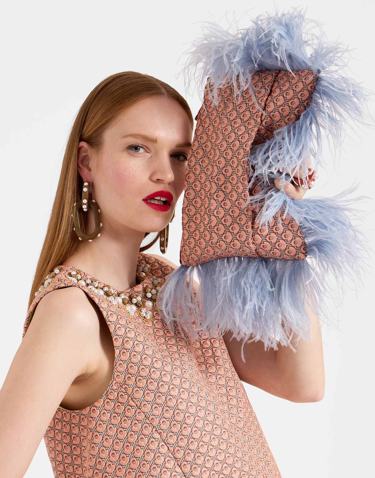Party Pochette in Tulip Pale Pink for Women La DoubleJ