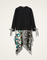 La DoubleJ Arcade Dress La DoubleJ Arcade Dress Mix Tiles Placée Black DRE0639JER040MIX01BL01