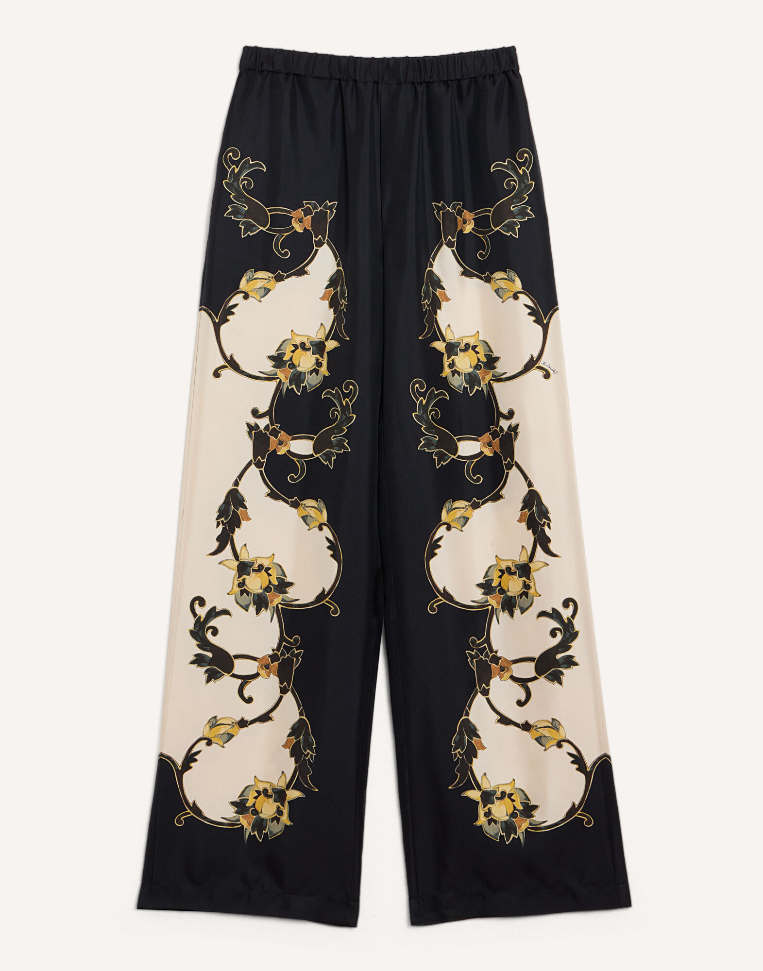 La DoubleJ Club Pants Buttercup Plac&eacute;e Black TRO0210SIL001BTC03BL01