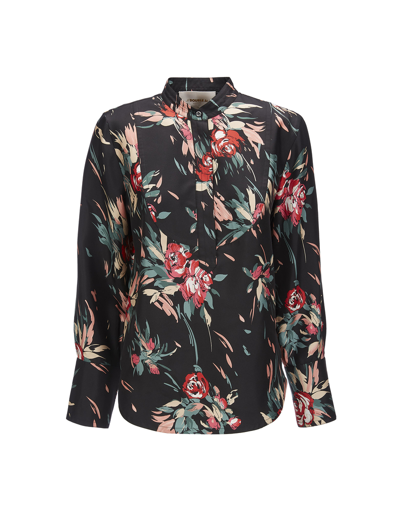 LaDoubleJ Portofino Shirt LaDoubleJ Portofino Shirt Breezy Nero SHI0046SIL001BRZ0002