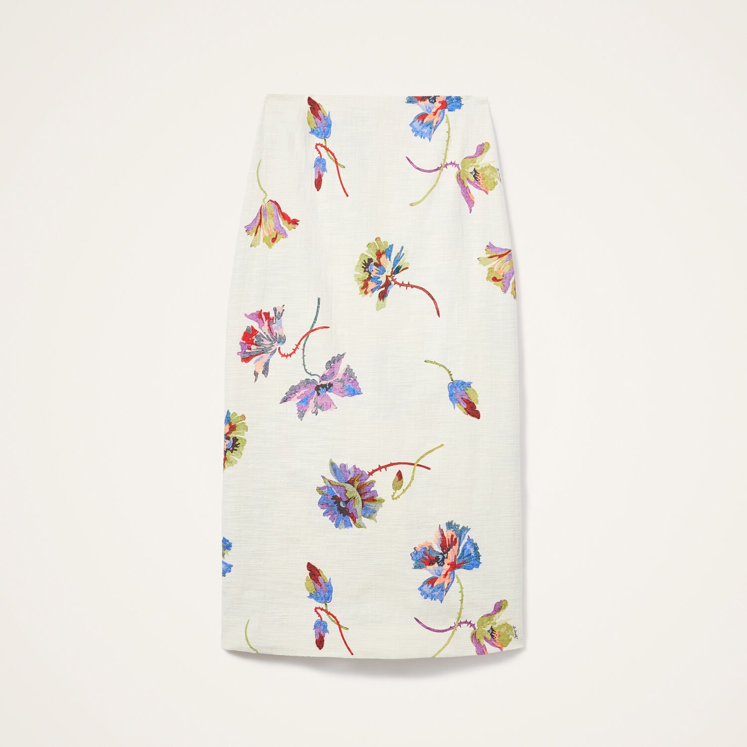 La Doublej Pencil Skirt In White