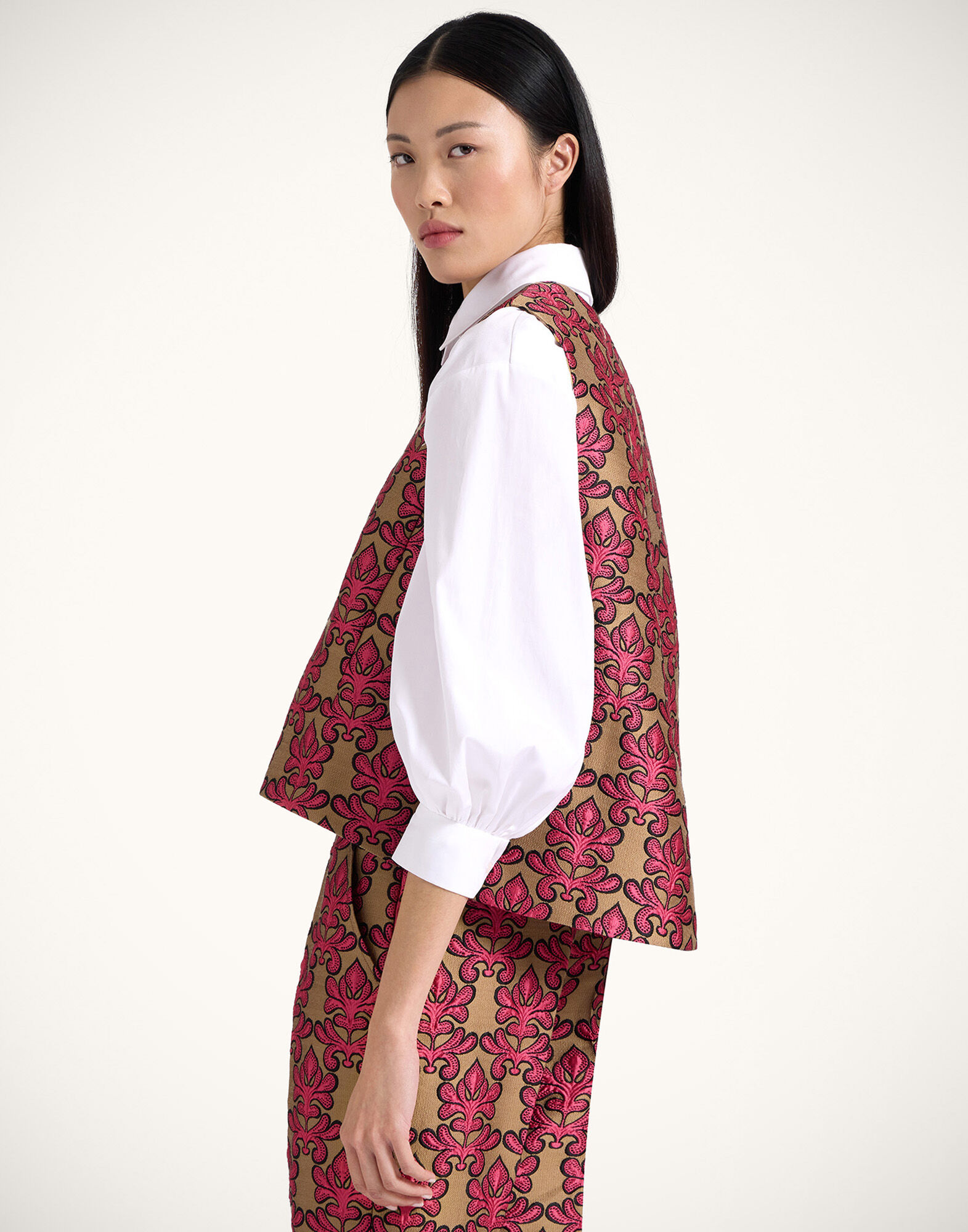 La Scala Top in Herald Fuchsia for Women | La DoubleJ