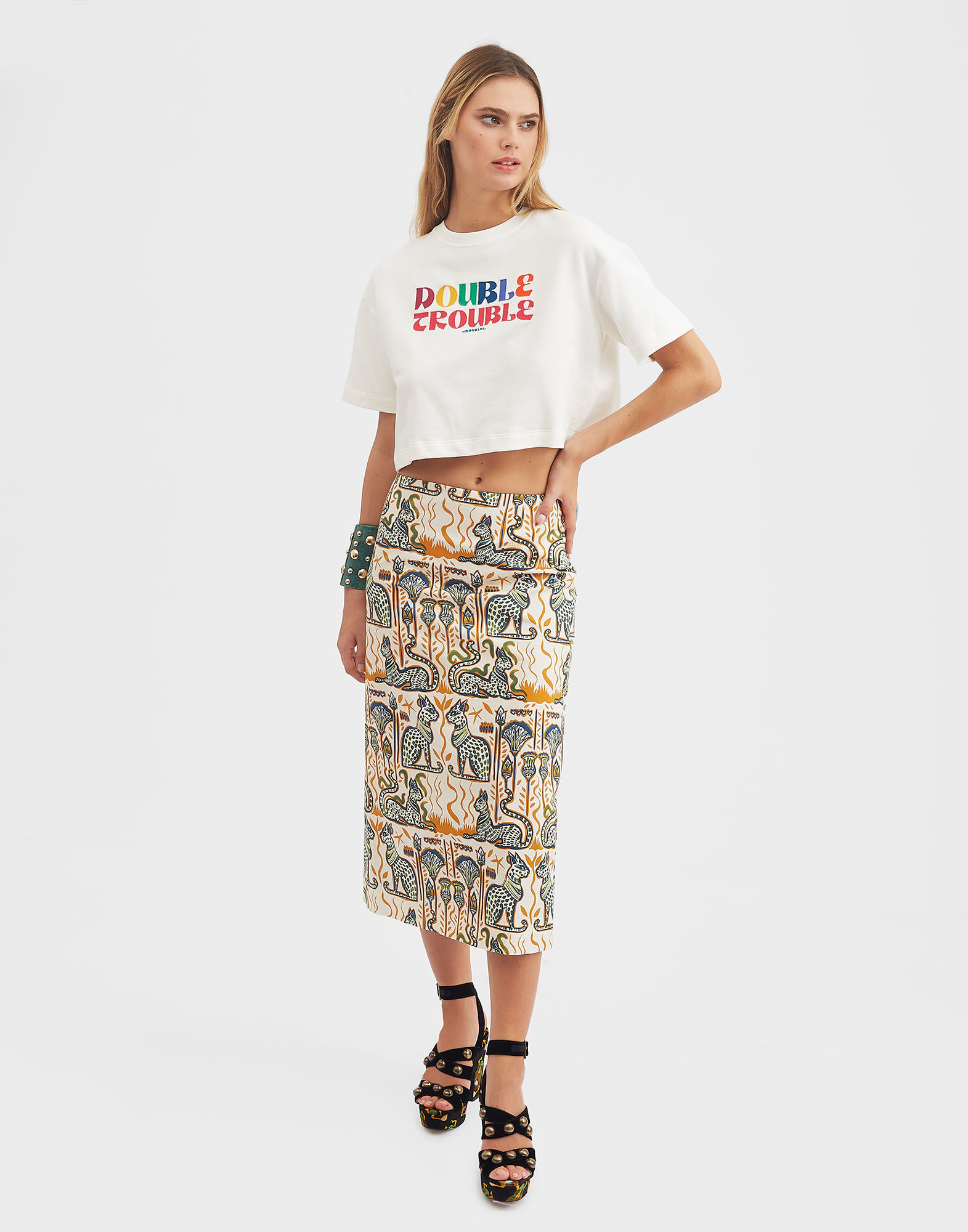 SALEで更にお買得 Discman Tee in Off White for Women | La DoubleJ トップス