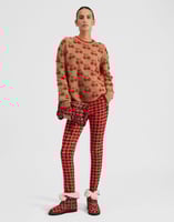 La DoubleJ Cherry Sweater La DoubleJ Cherry Sweater Camel/Red PUL0103KNI064VAR0129