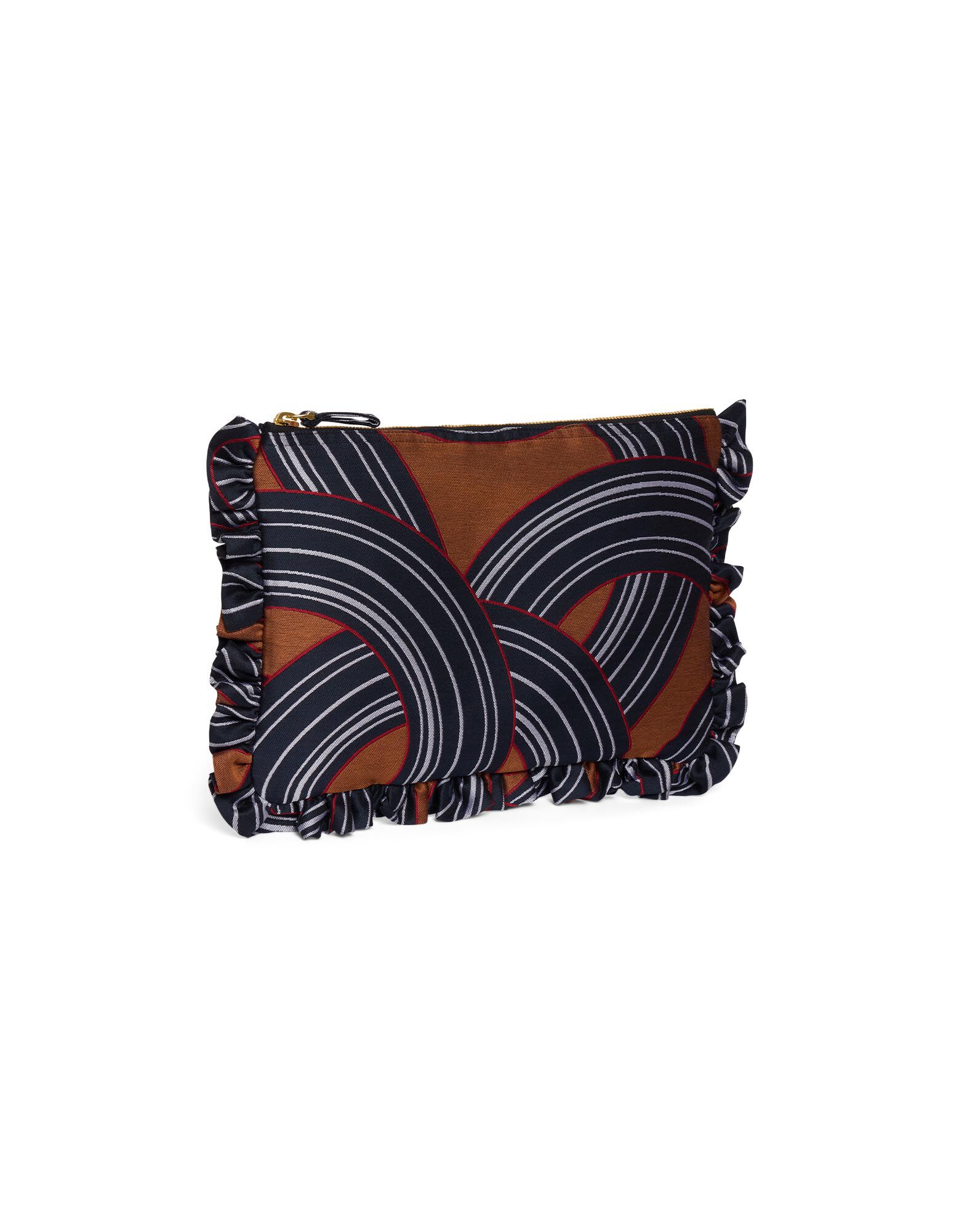 La DoubleJ Hand Pochette Montecarlo Blue BAG0059JCQ097MTC02BU03