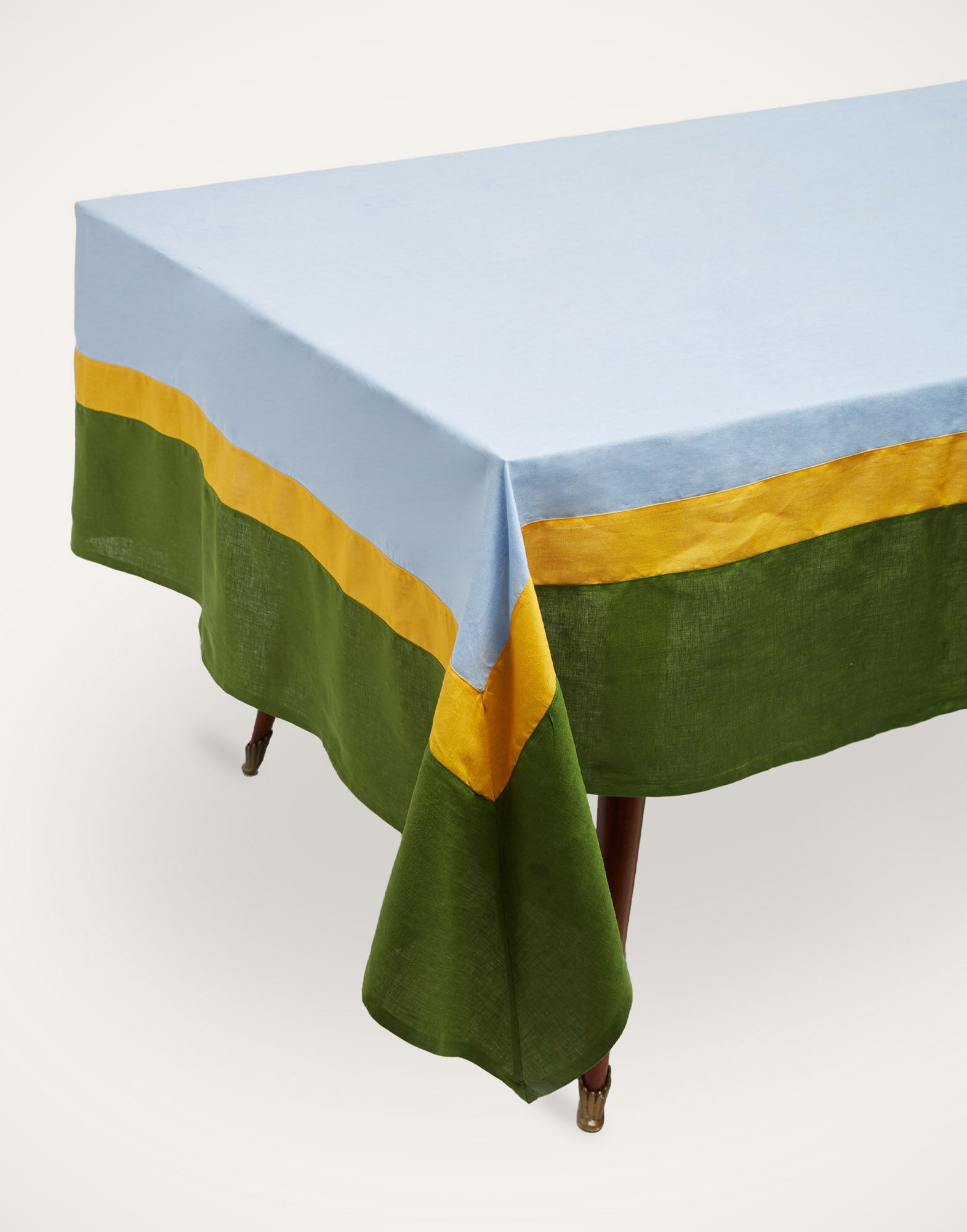 La DoubleJ Large Tablecloth Rainbow Sky TBC0003LIN006RAI0025